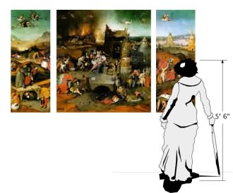 scale of Temptations of Saint Anthony by Hieronymous Bosch
